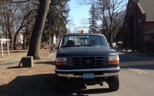 If you have asthma, the exhaust from this city vehicle endangers your health.